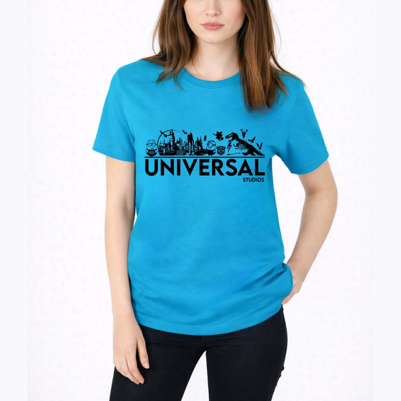 Camisetas de Universal Studios, camisetas para vacaciones familiares en Universal Orlando, conjuntos para viajes a parques temáticos de películas, ropa para vacaciones en grupo, camisetas para parques temáticos. imagen 5