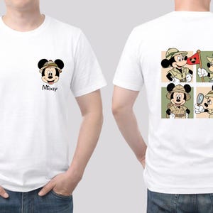 Safari Mickey Sweatshirts,Disney Family Vacation Hoodie,Animal Kingdom Trip Sweatshirt,Custom Disney Safari Sweatshirt,Mickey Mouse Explorer image 12