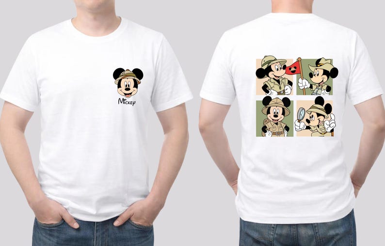 Safari Mickey Sweatshirts,Disney Family Vacation Hoodie,Animal Kingdom Trip Sweatshirt,Custom Disney Safari Sweatshirt,Mickey Mouse Explorer image 12