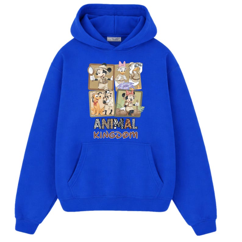 Safari Mickey Minnie Hoodies,Disney Family Trip Sweatshirts,Animal Kingdom Hooded Sweater,Disney Safari Hoodies,Disney World Family Outfits image 11