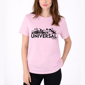 Camisetas de Universal Studios, camisetas para vacaciones familiares en Universal Orlando, conjuntos para viajes a parques temáticos de películas, ropa para vacaciones en grupo, camisetas para parques temáticos. imagen 4