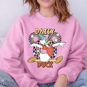 Mickey Family Vacation Sweatshirt,Custom Disney Family Trip 2026 Hoodie,Retro Disneyland Family Matching Hoodie,Checkered Mickey and Friends image 5