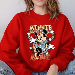 Mickey Family Vacation Sweatshirt,Custom Disney Family Trip 2026 Hoodie,Retro Disneyland Family Matching Hoodie,Checkered Mickey and Friends image 10
