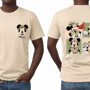 Safari Mickey Sweatshirts,Disney Family Vacation Hoodie,Animal Kingdom Trip Sweatshirt,Custom Disney Safari Sweatshirt,Mickey Mouse Explorer image 10