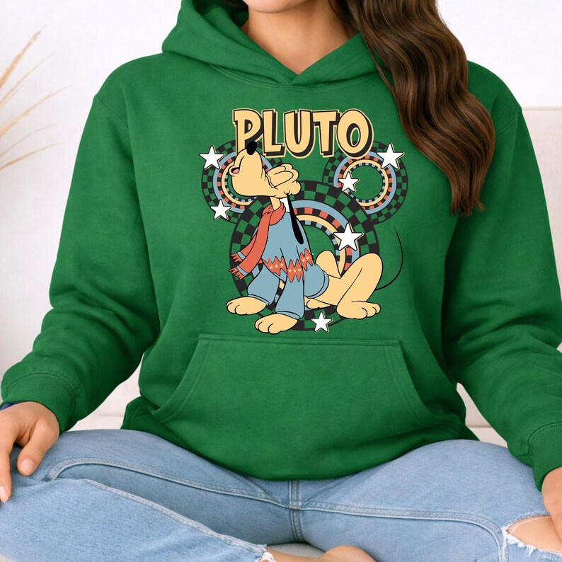 Mickey Family Vacation Sweatshirt,Custom Disney Family Trip 2026 Hoodie,Retro Disneyland Family Matching Hoodie,Checkered Mickey and Friends image 13