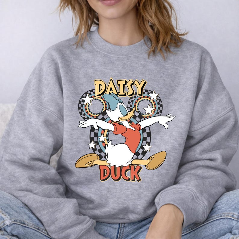 Mickey Family Vacation Sweatshirt,Custom Disney Family Trip 2026 Hoodie,Retro Disneyland Family Matching Hoodie,Checkered Mickey and Friends image 7