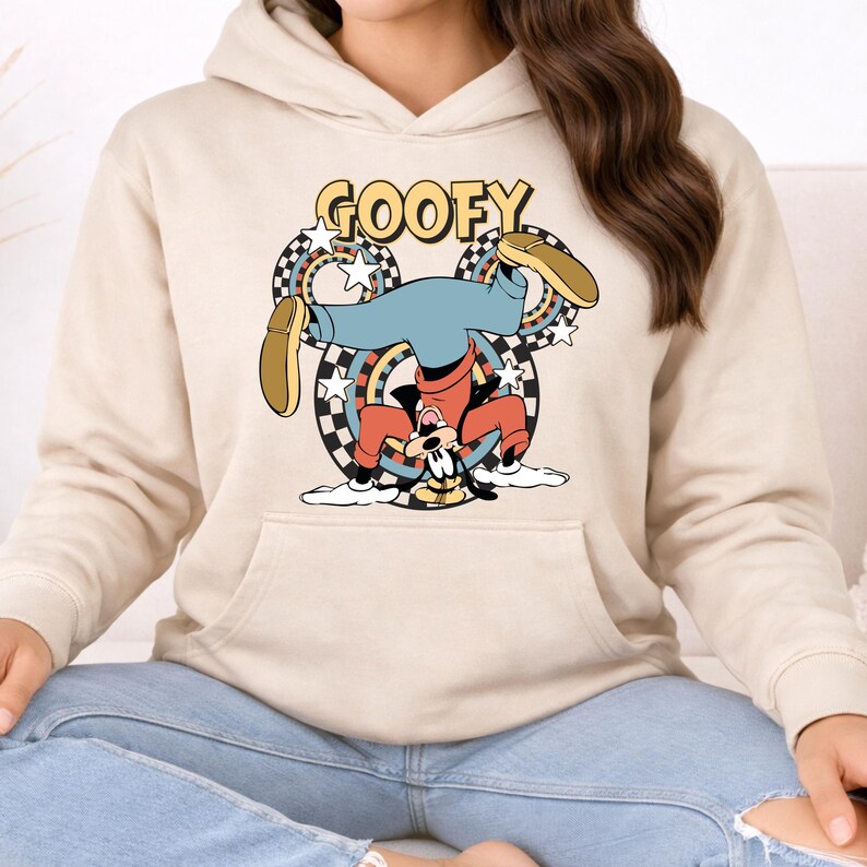 Mickey Family Vacation Sweatshirt,Custom Disney Family Trip 2026 Hoodie,Retro Disneyland Family Matching Hoodie,Checkered Mickey and Friends image 12