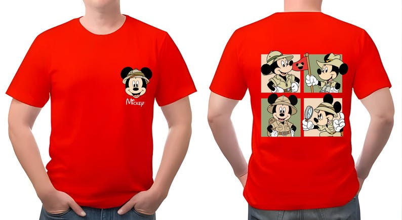 Safari Mickey Sweatshirts,Disney Family Vacation Hoodie,Animal Kingdom Trip Sweatshirt,Custom Disney Safari Sweatshirt,Mickey Mouse Explorer image 13