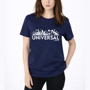 Camisetas de Universal Studios, camisetas para vacaciones familiares en Universal Orlando, conjuntos para viajes a parques temáticos de películas, ropa para vacaciones en grupo, camisetas para parques temáticos. imagen 12