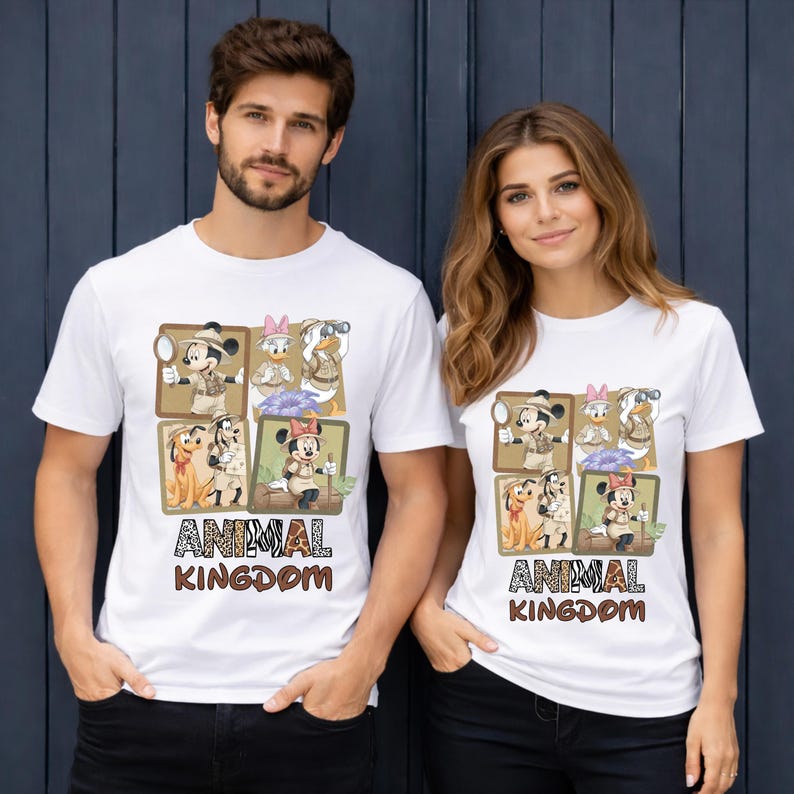 Safari Mickey Minnie Hoodies,Disney Family Trip Sweatshirts,Animal Kingdom Hooded Sweater,Disney Safari Hoodies,Disney World Family Outfits image 14