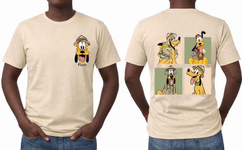 Pluto Safari Hoodie,Disney Animal Kingdom Sweatshirt,Safari Squad Hooded Sweater,Pluto Explorer,Disney Family Trip Hoodie,Disney World 2026 image 11