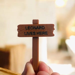 Personalised Exotic Pet Tank Sign: Wood-Style for jumping spiders tank, tarantulas, Invertebrate & Reptile Decor