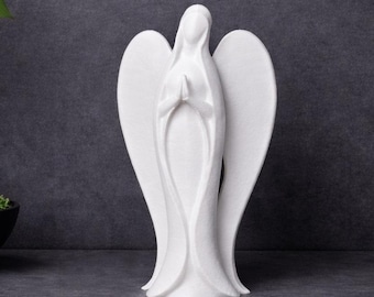 Praying Angel Sculpture | Religious Gift, Memorial Ornament, Spiritual Home Decor, Sympathy Gift