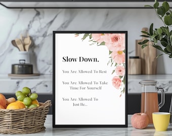 Motivational/Inspirational Wall Art (A4 PDF Download)