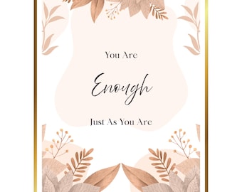 Motivational/Inspirational Wall Art Bundle (A4 PDF Download)