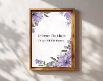 Motivational/Inspirational Wall Art (A4 PDF Download)