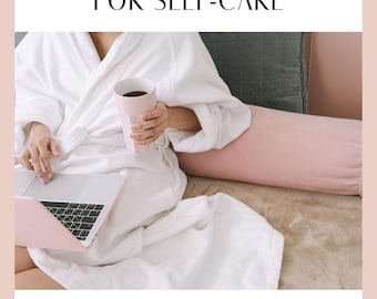 30-Day Self-Care Digital Planner - Daily Reflection + Routine + Weekly Reset/Gentle Reset Journal