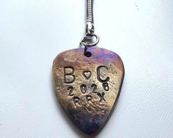 Portachiavi con plettro per chitarra Brandi Carlile RRX
