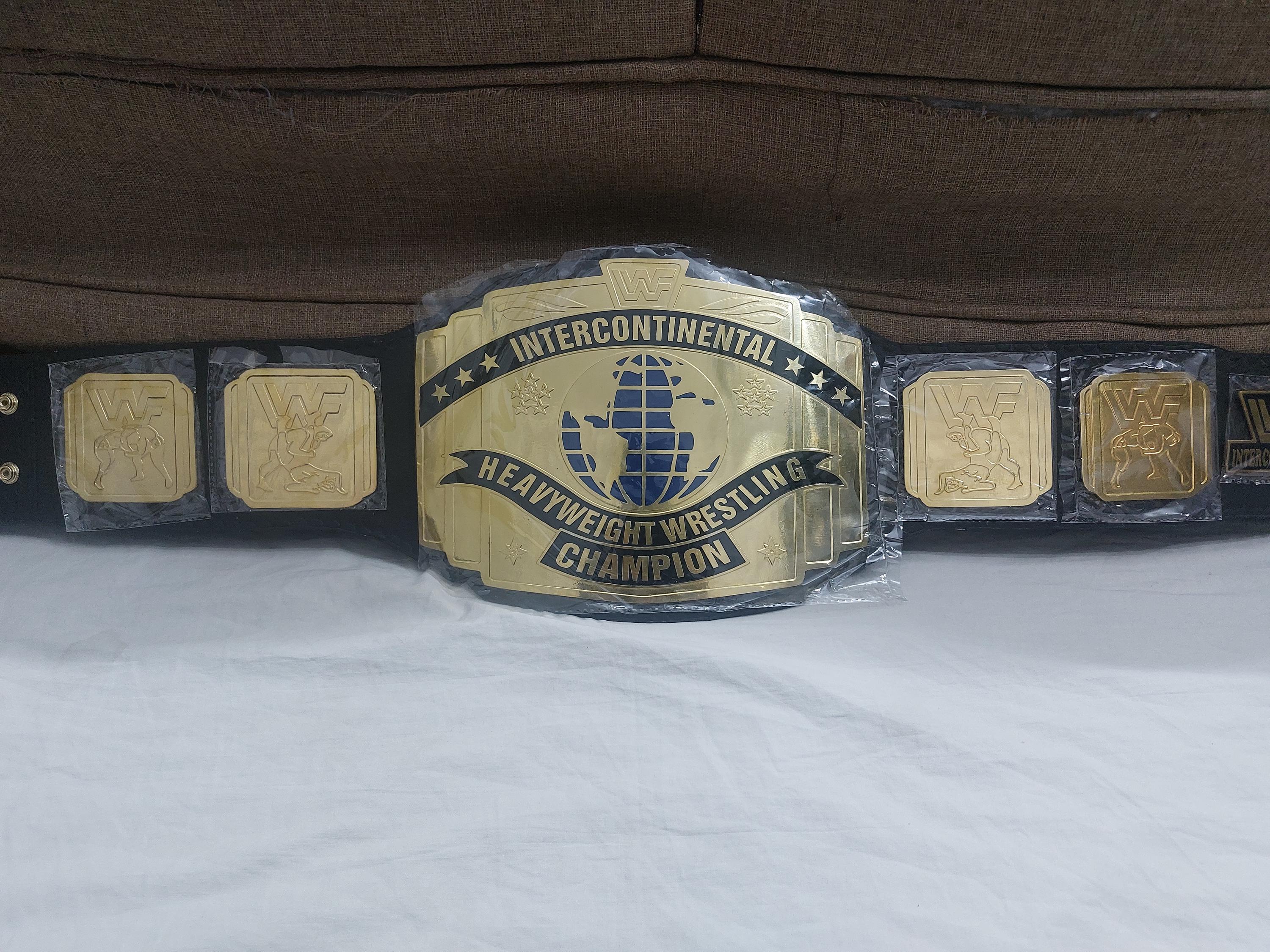 Wwf intercontinental championship replica title belt - Etsy 日本