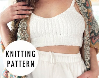 KNITTING PATTERN: Aphrodite Crop Top