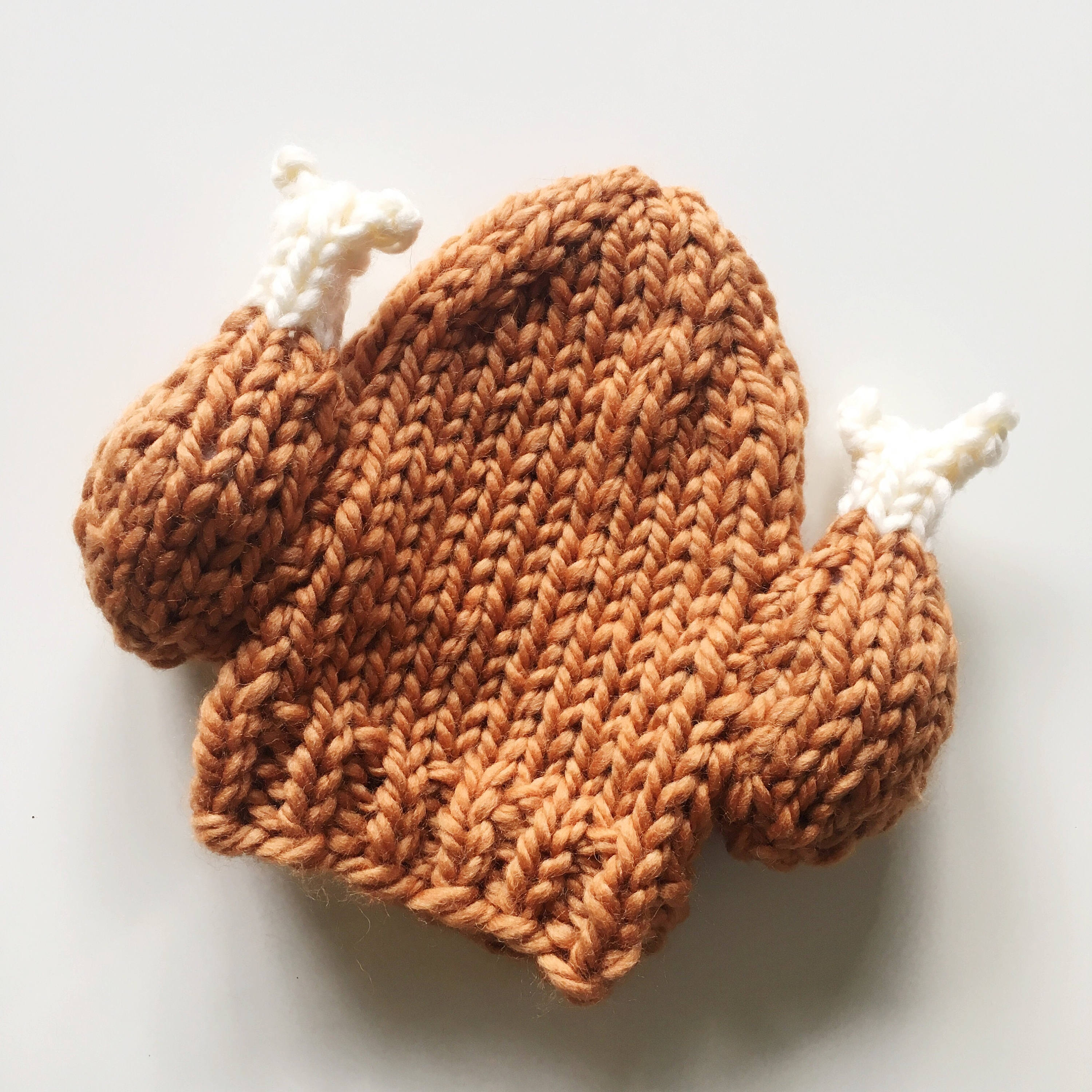 PATTERN Knit Turkey Leg Hat Beanie Toque for Adults Kids and Etsy