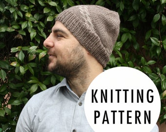 Knitting Pattern: Architrave Colorwork Beanie Hat Toque