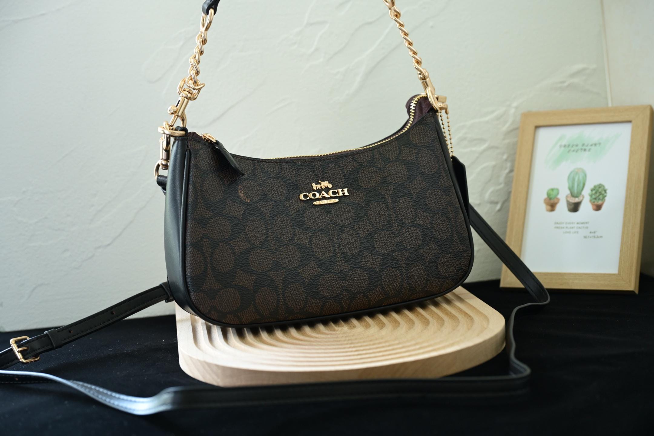 Coach Black Hobo - Etsy Canada