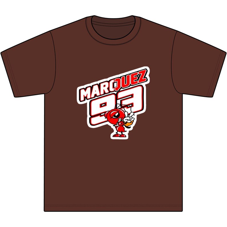 Marc Marquez 93 MotoGP T-Shirt Ducati 2025 World Champion Tee Fan Apparel image 3
