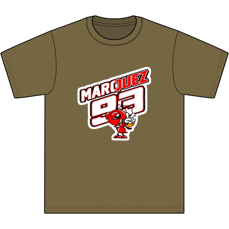 Marc Marquez 93 MotoGP T-Shirt Ducati 2025 World Champion Tee Fan Apparel image 6