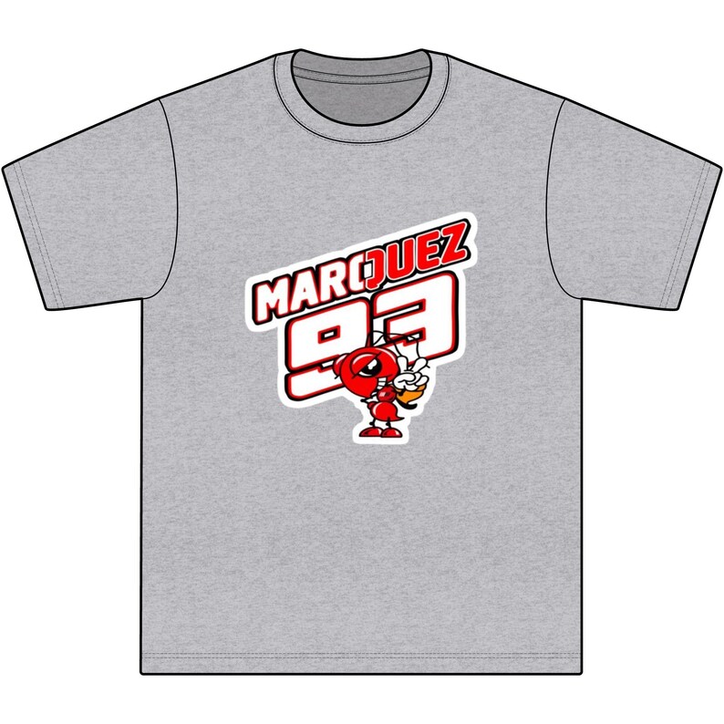 Marc Marquez 93 MotoGP T-Shirt Ducati 2025 World Champion Tee Fan Apparel image 9