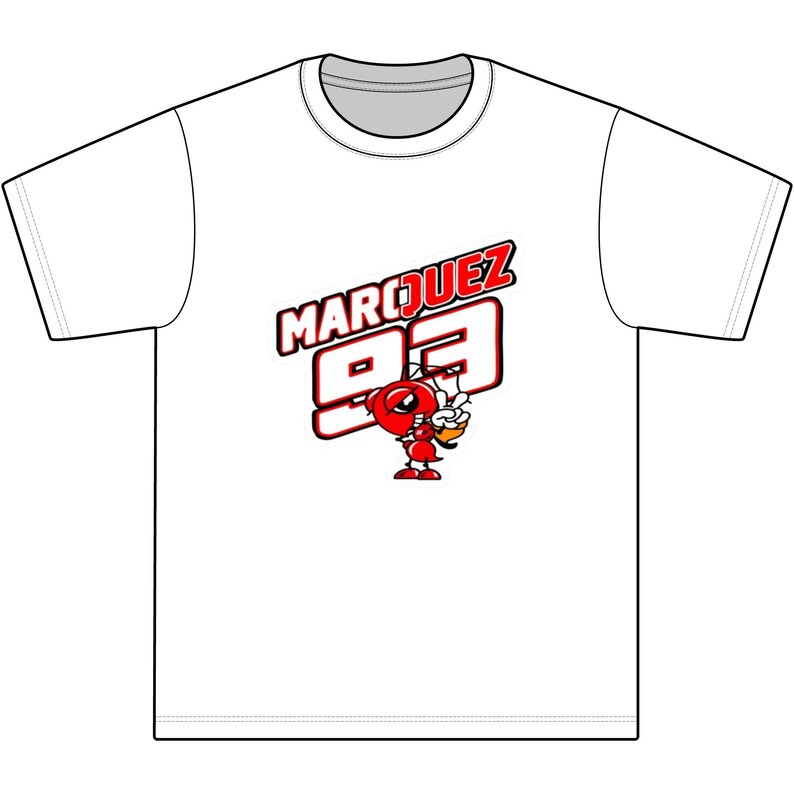 Marc Marquez 93 MotoGP T-Shirt Ducati 2025 World Champion Tee Fan Apparel image 1