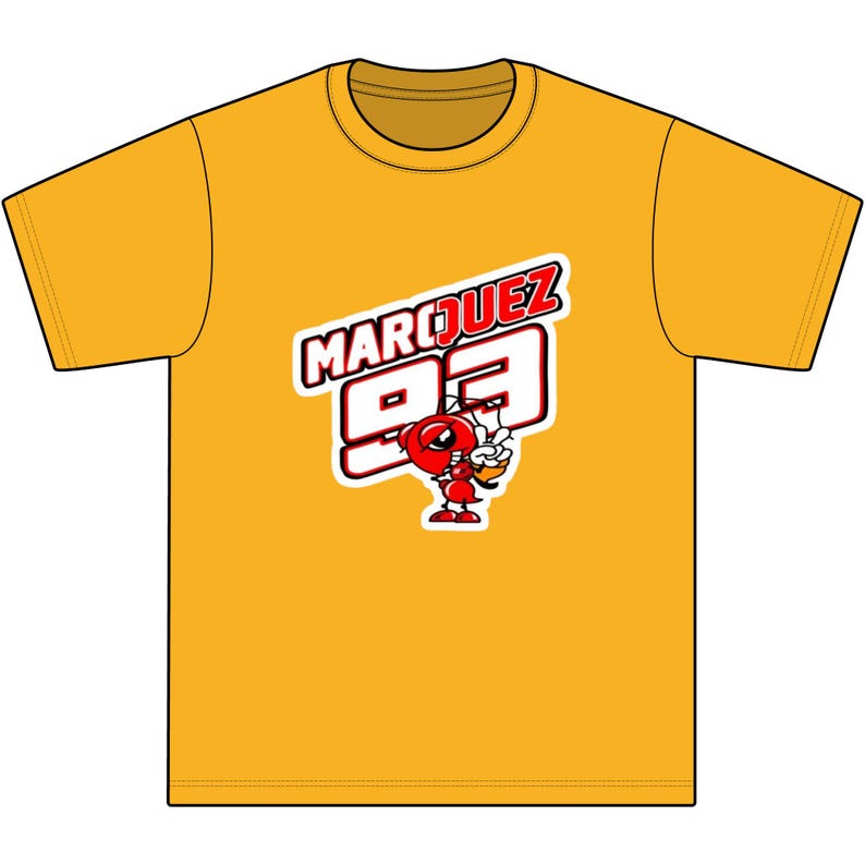 Marc Marquez 93 MotoGP T-Shirt Ducati 2025 World Champion Tee Fan Apparel image 5