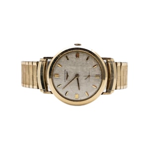Longines Vintage 10k Gold Filled Swiss Automatic Unisex Wristwatch Works