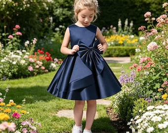 Elegant Girls Princess Formal Dress, Piano Violin Performance Host Choir Party Gown For Older Kids 2026