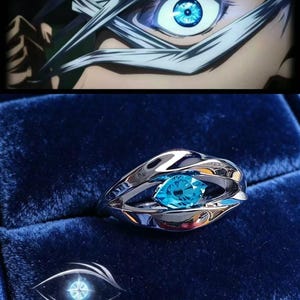 Gojo Satoru Ring - Etsy UK