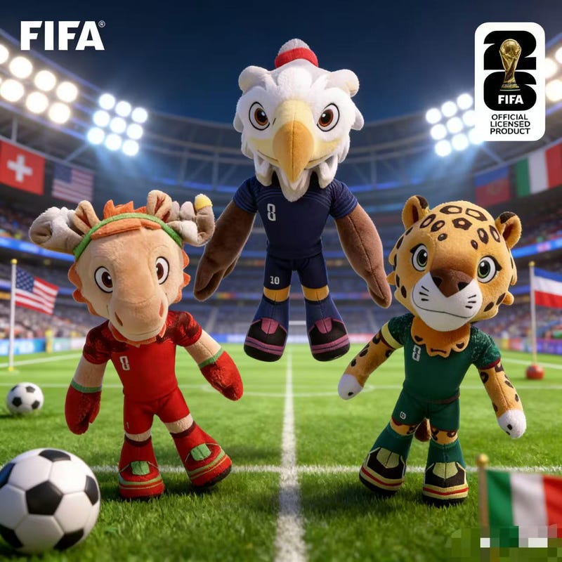 Fifa world cup 2026 mascots - Etsy.de