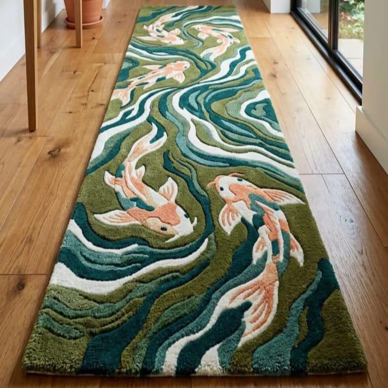 Japanese Latch Rug Japanese Rug 5x7 - Etsy