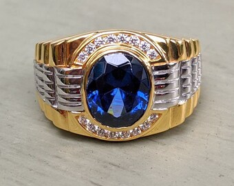 Rolex Style Ring Etsy