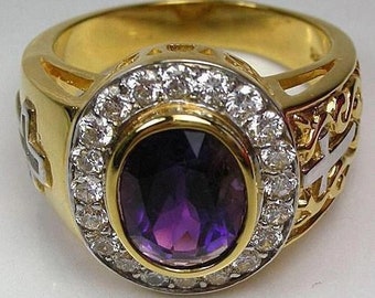 14k gold bishop rings