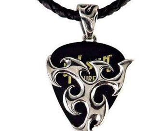 Sterling Silver Guitar Pick Holder 