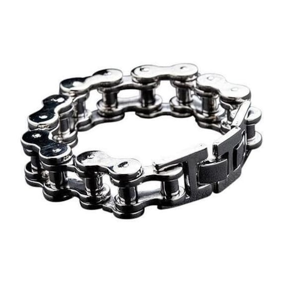 925 silver clearance bike chain bracelet