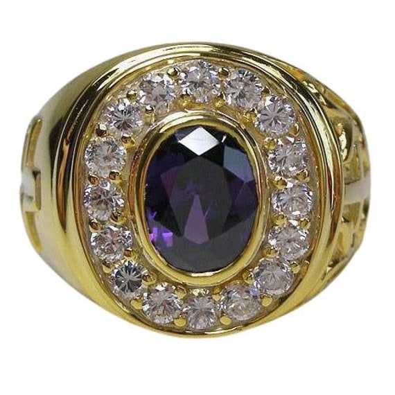 Anello shop vescovile ametista