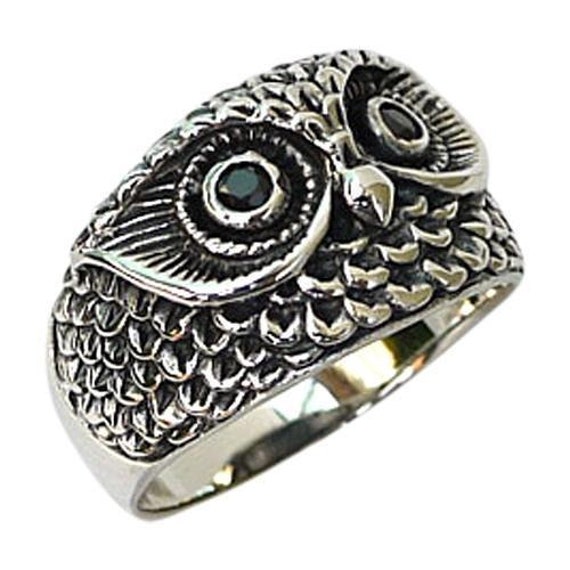 Skycart Blue Eye Silver Owl Ring Metal Ring Price in India - Buy Skycart  Blue Eye Silver Owl Ring Metal Ring Online at Best Prices in India |  Flipkart.com