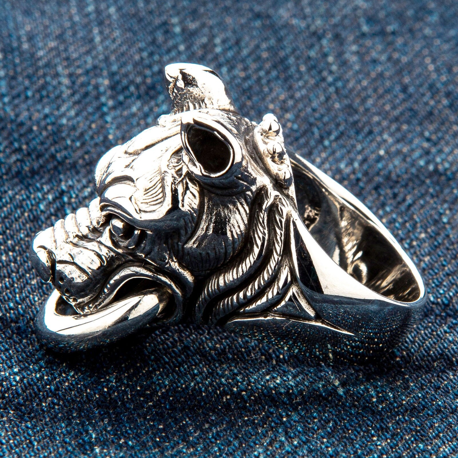 Dog head ring online