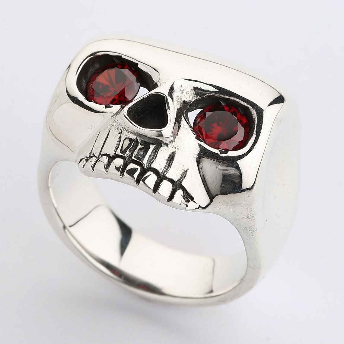 Johnny Depp Ring Skull Ring Sterling Silver Skull Jewelry by | Etsy