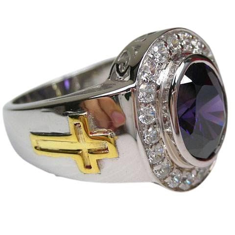 Bishop ring and cross deals