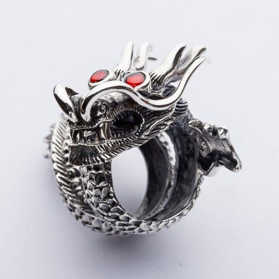 BNF Fashion Dragon Head Rings Punk Rock Style Party Rings Men Aolly Ring  Jewelry Alloy Ring Price in India - Buy BNF Fashion Dragon Head Rings Punk  Rock Style Party Rings Men