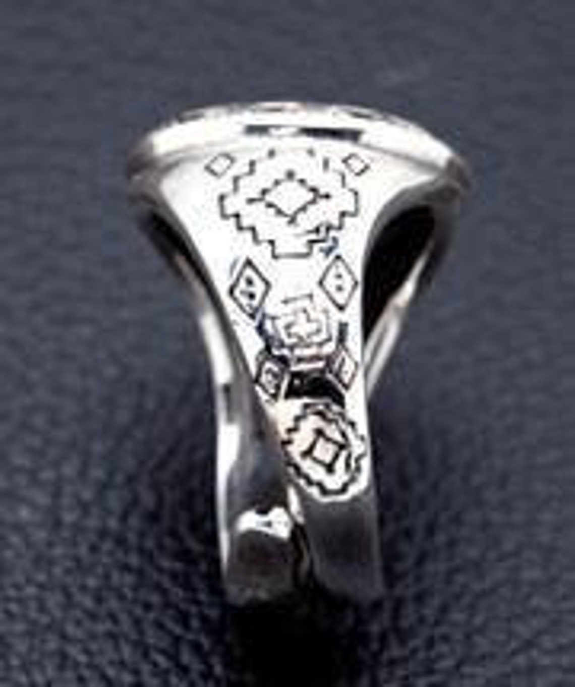 Kokopelli Ring Sterling Silver Ring 925 Silver Ring Aztec Etsy