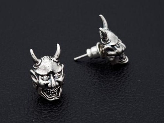 Angel and Devil Earrings 925 Sterling Silver Gothic Earrings for Women  Halloween Goth Gifts for Women Girls