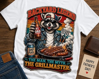 Backyard Legend – The Man. The Myth. The Grillmaster